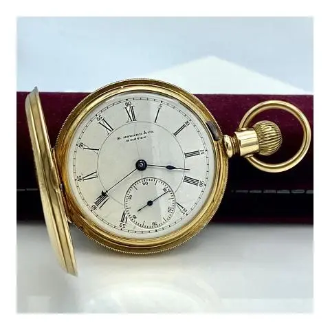 E.Howard Co 14K gold Pocket watch Large Antique Estate Jewelry in San Francisco
