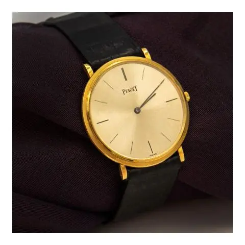 Vintage Piaget 18k Gold Men s Watch