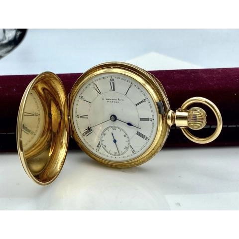 Co 14K gold Pocket watch Large Antique Estate