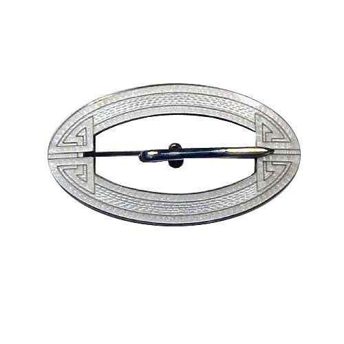 Art Deco Silver Brooch