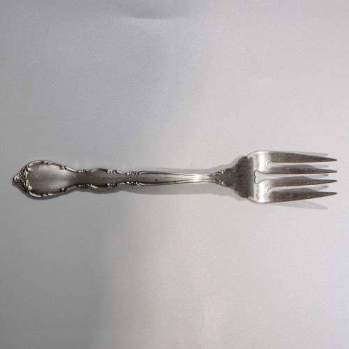 Estate Salad Fork LUNT Silver, "Mignonette"