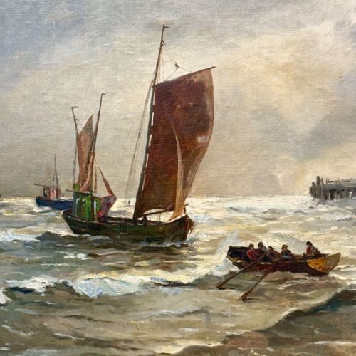 Seascape. Oil On Canvas.
