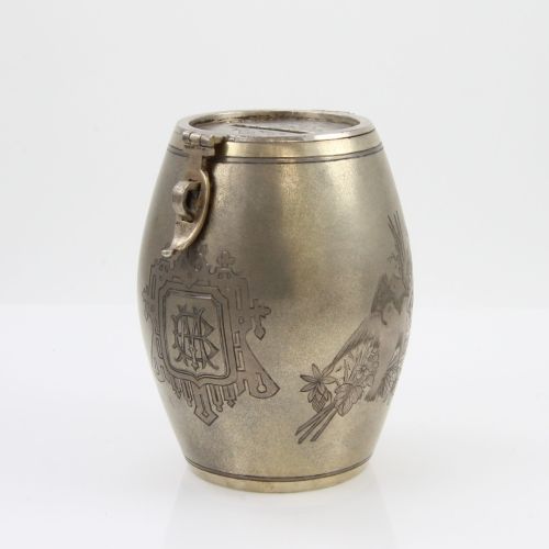 Old Soviet Silver Coins Bank