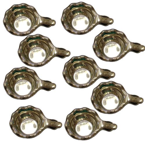 Estate Shreve & Co Sterling Silver Nut Dishes
