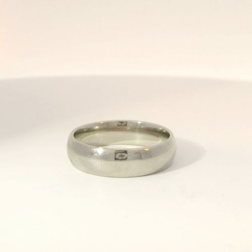 Platinum “Benchmark” Wedding Band – Size 8.5