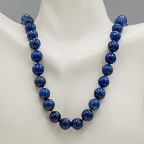 Lapis Lazuli Beads Estate Necklace