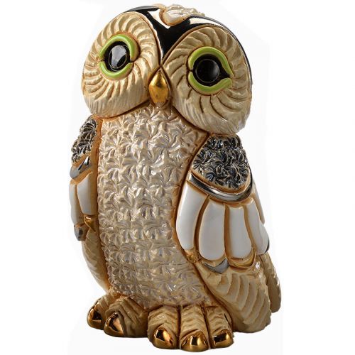 Winter Owl Figurine