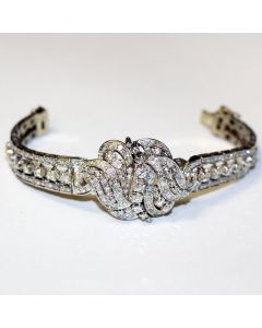 Vintage Estate 14k Gold Diamond Bracelet